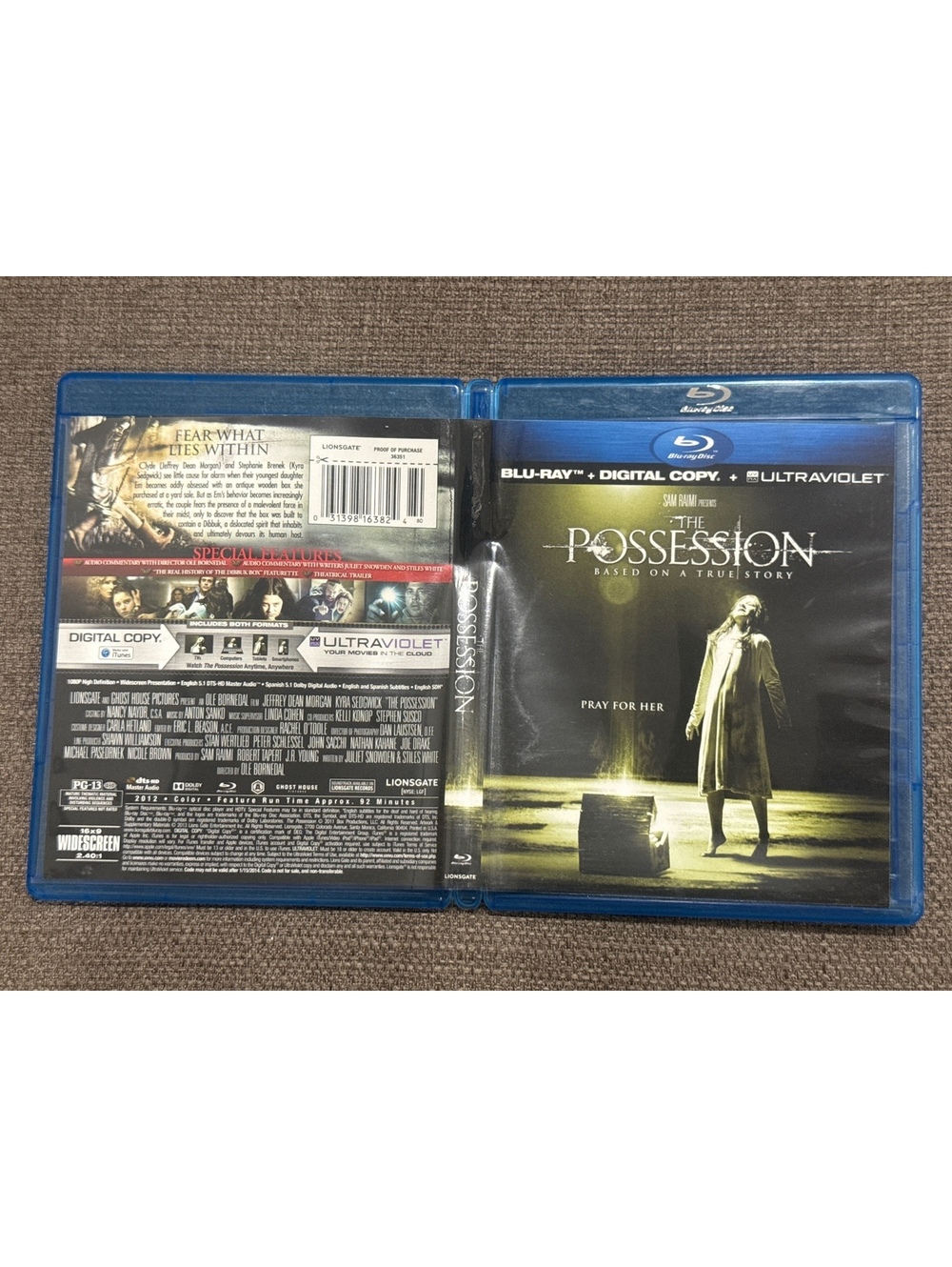 The Possession , Very Good Condition, Jeff